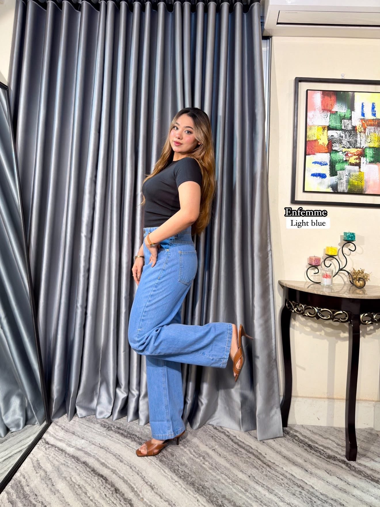 Ladies Baggy jeans pant