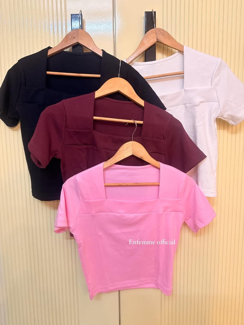 Premium Square Neck Rib Top