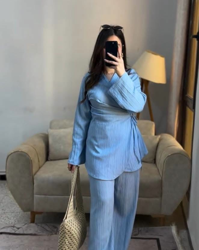Premium Pleated Modest Co-Ord Set