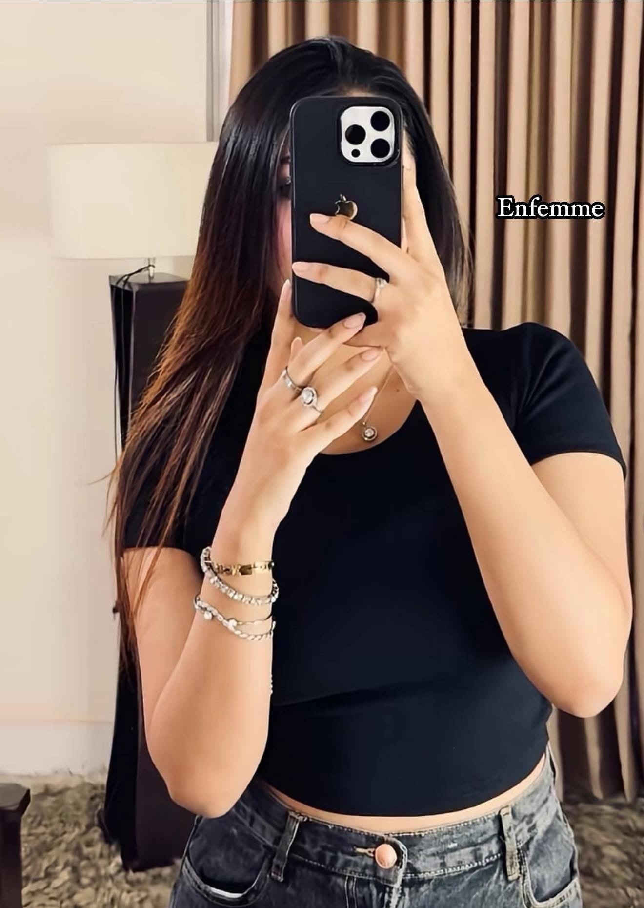 Round Neck Crop Top