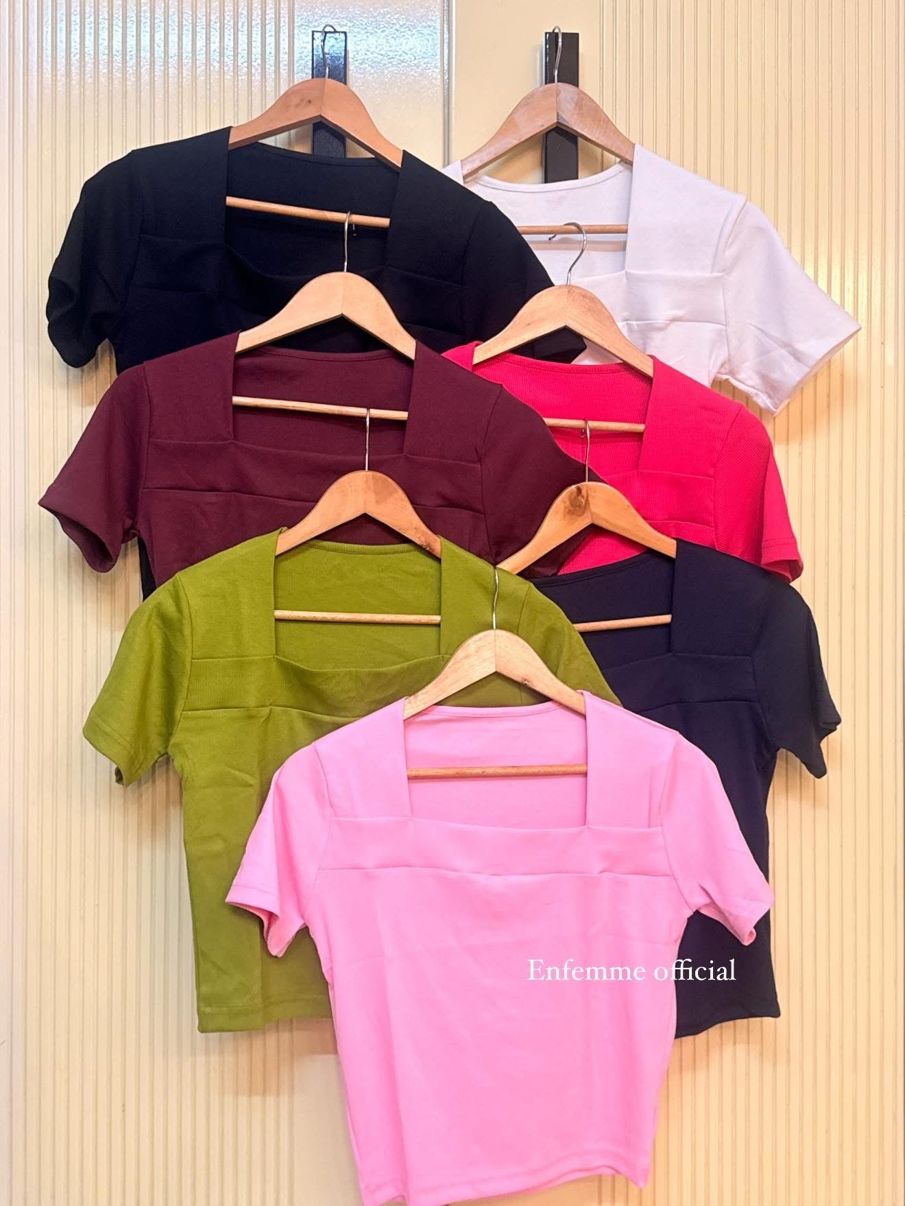 Premium Square Neck Rib Top