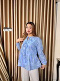 Women’s cotton Bow Tie Tops