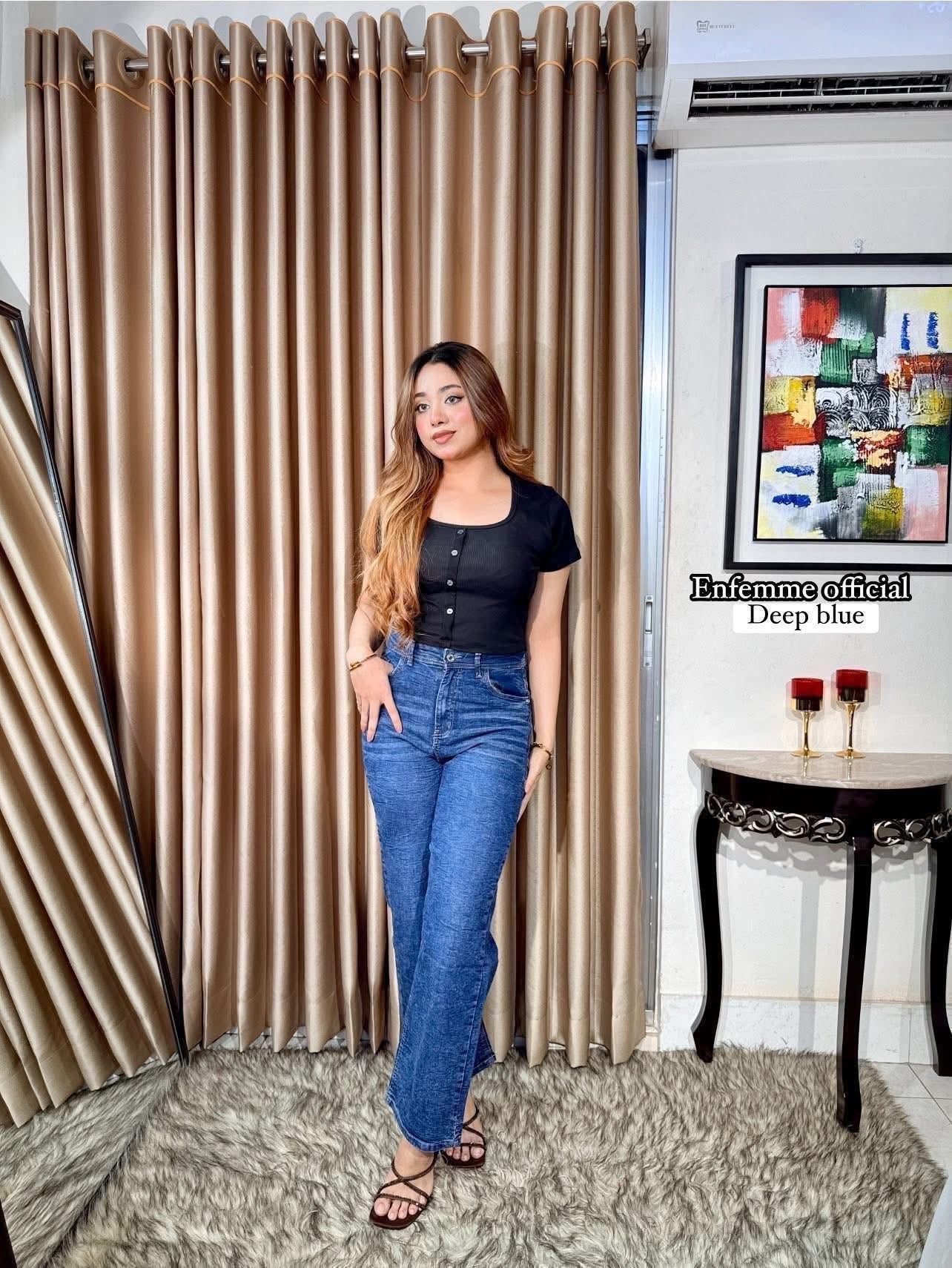 Ladies Baggy Jeans