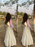 Waffle Soft Cotton Skirt