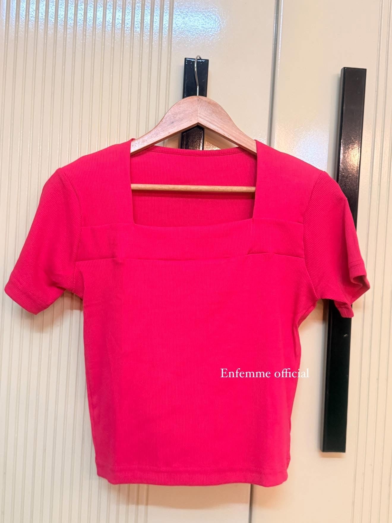 Premium Square Neck Rib Top