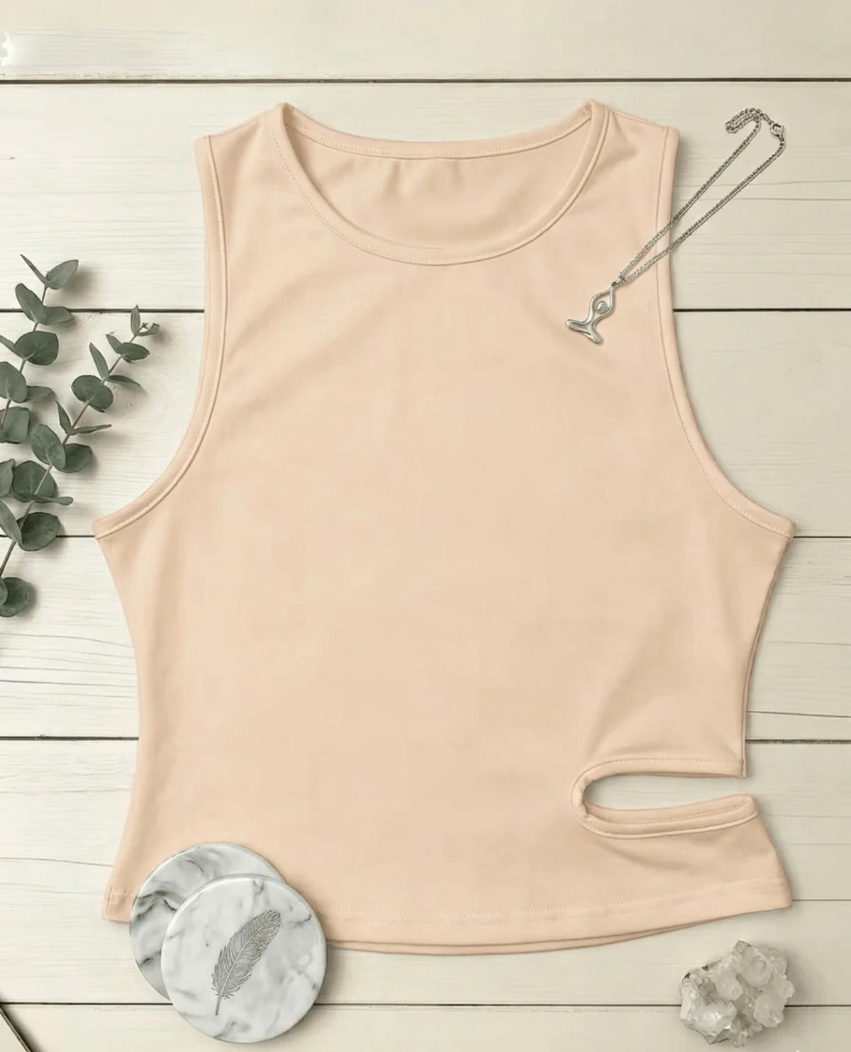 Premium Side Cut-Out Tank Tops For Women