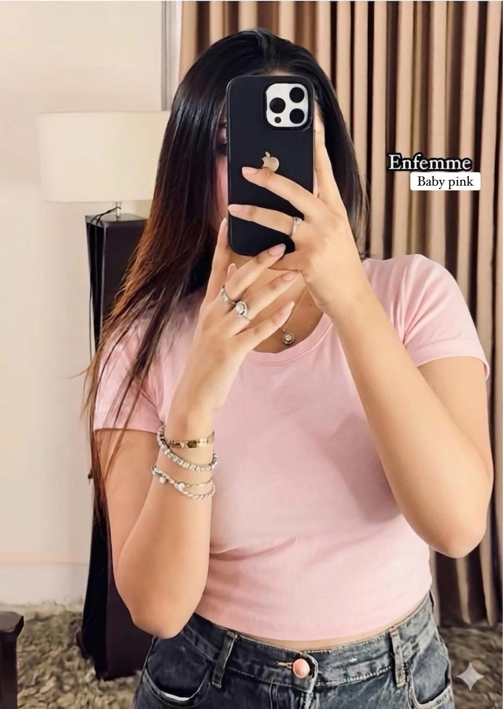 Round Neck crop Top