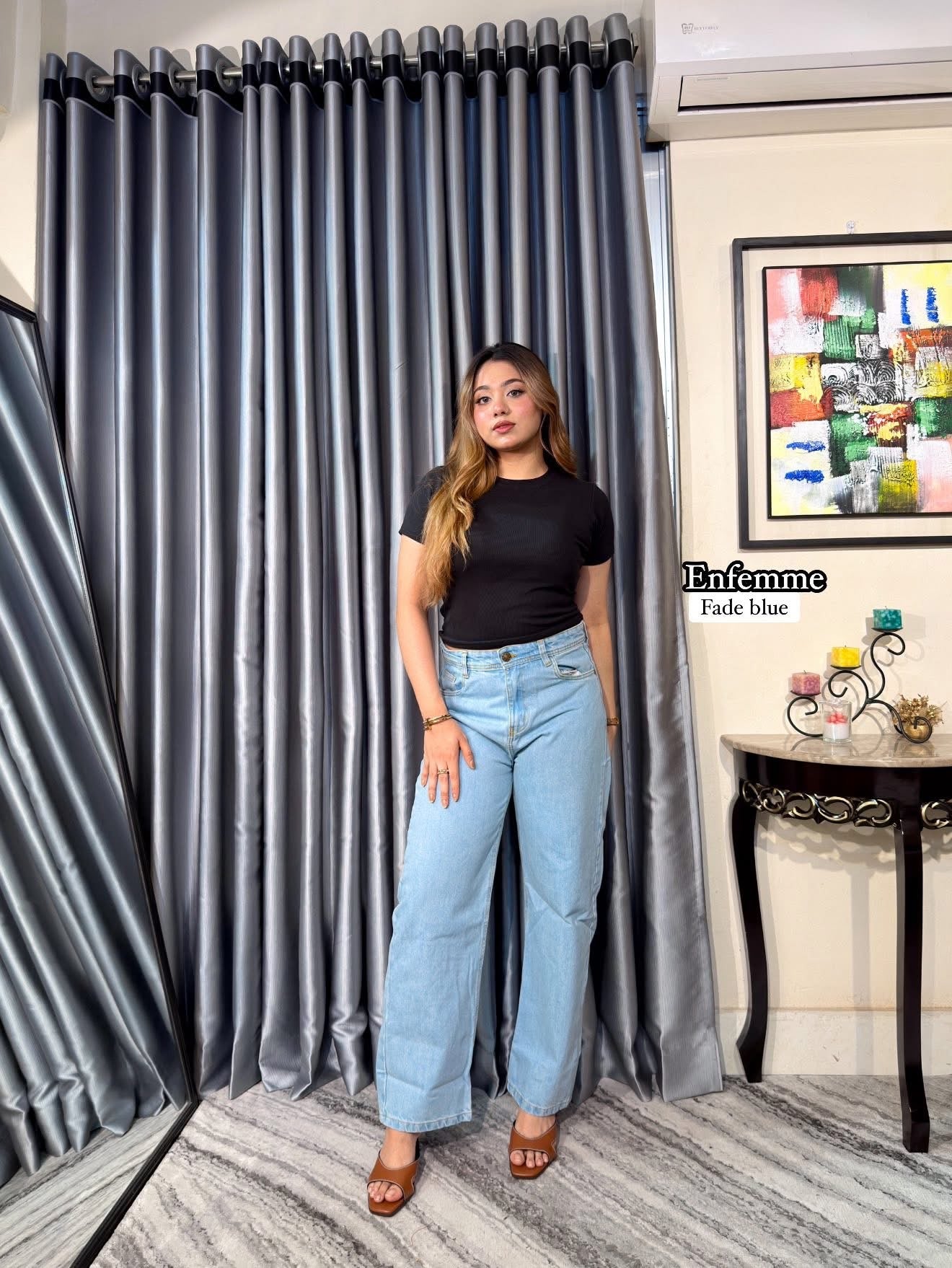 Ladies Baggy jeans pant
