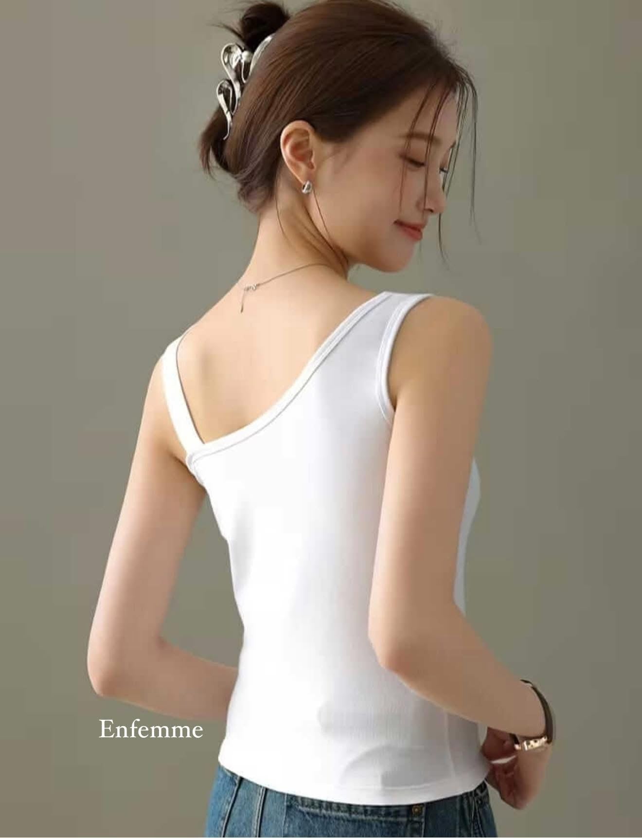 Premium one shoulder Ladies Tops