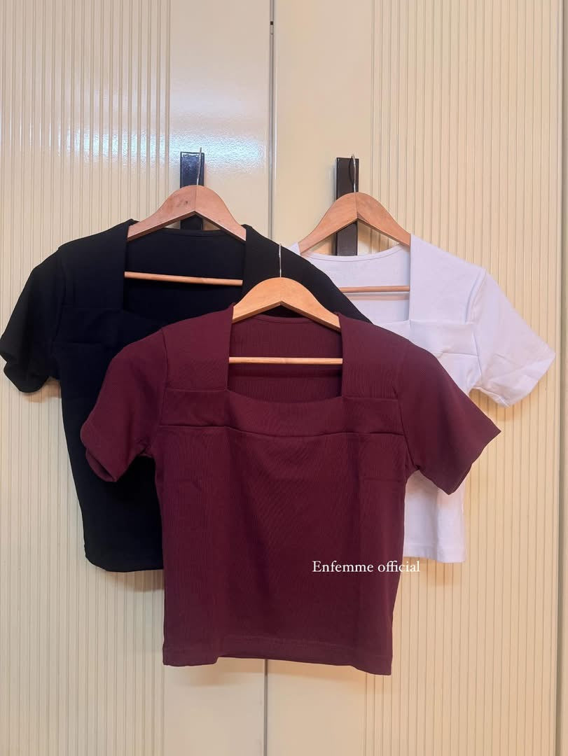 Premium Square Neck Rib Top