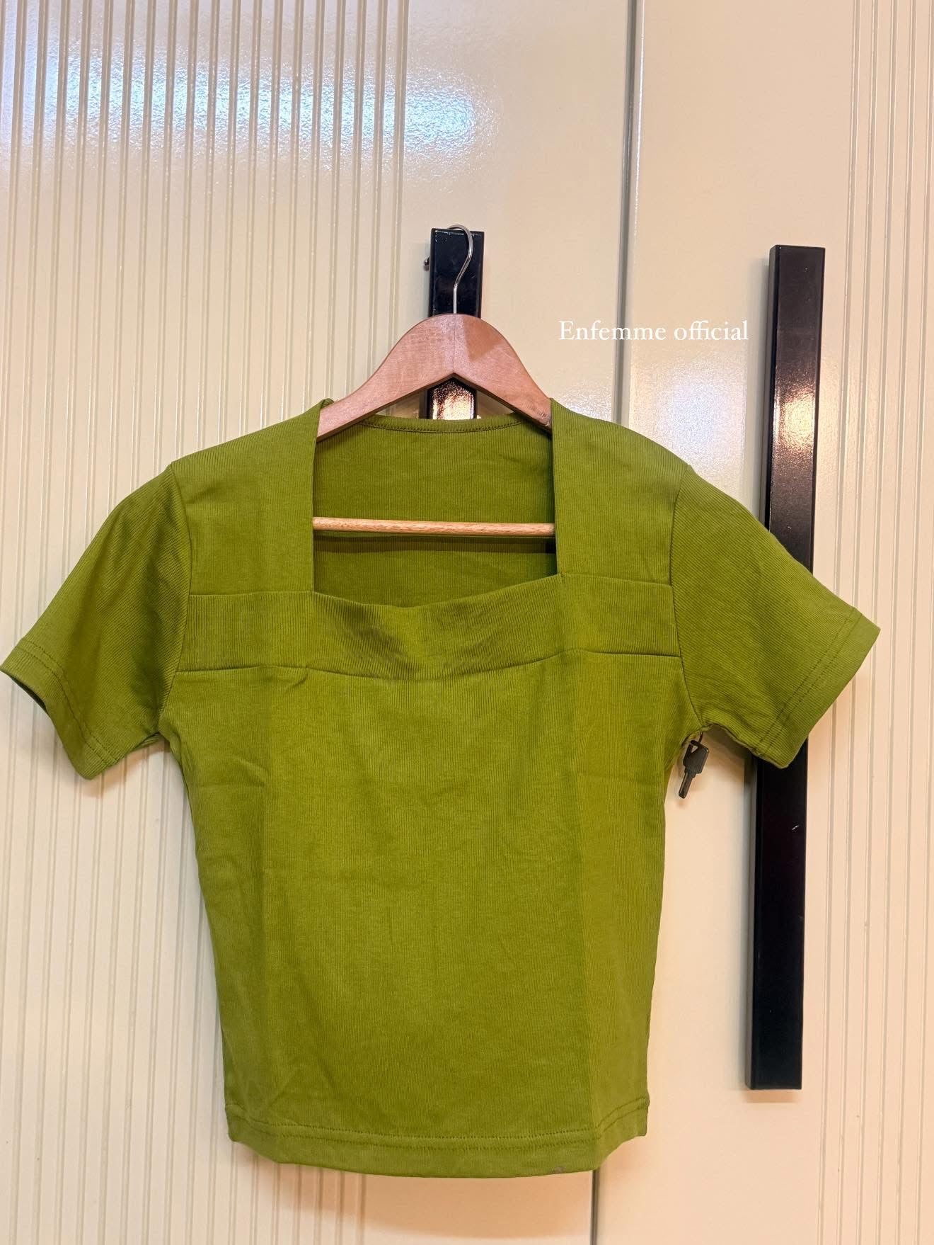 Premium Square Neck Rib Top