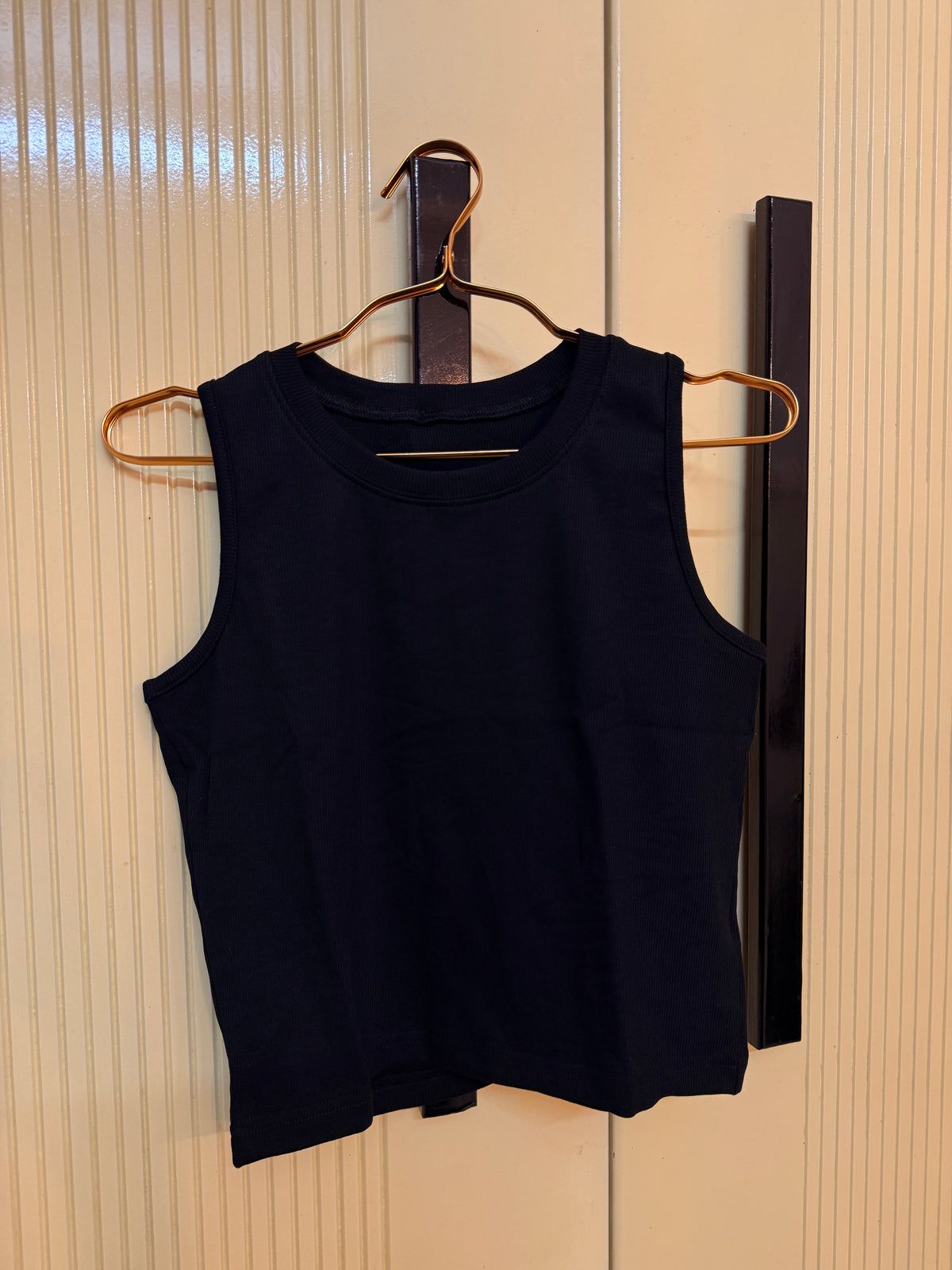 Women’s Crew Neck Rib Tank Tops