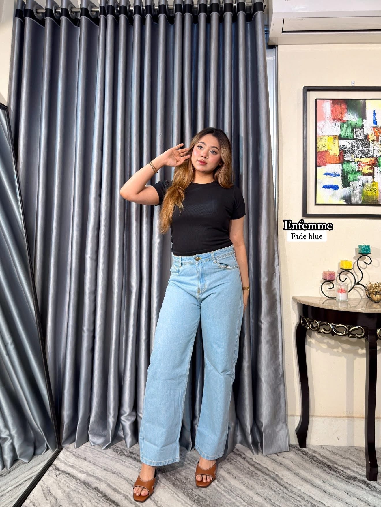 Ladies Baggy jeans pant