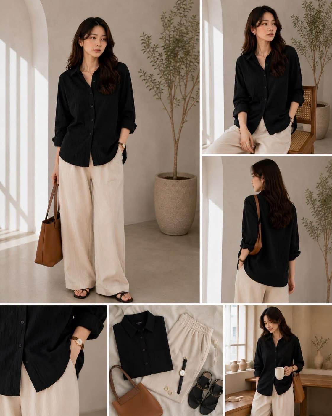 Women's Solid Cotton Formal Shirt