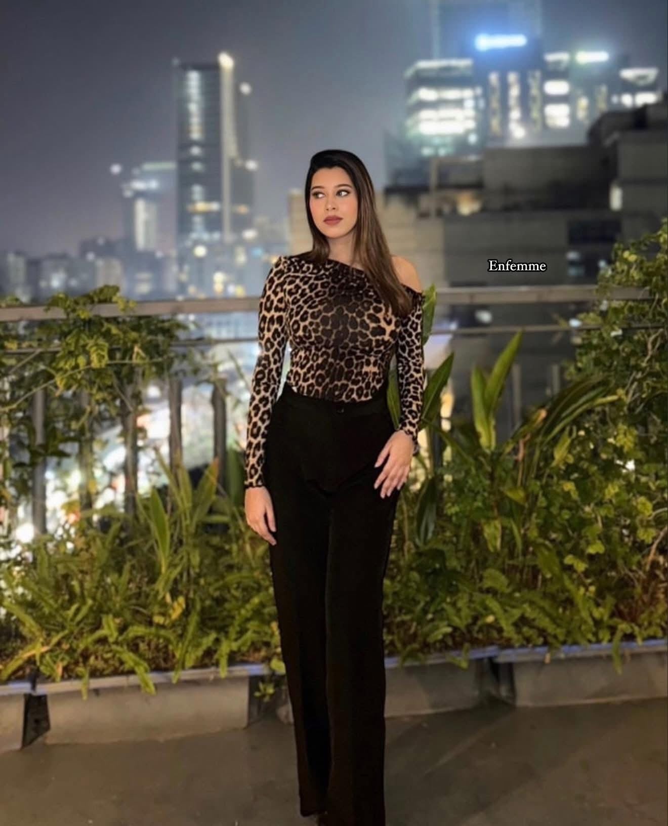 High waisted ladies Wide leg formal pant
