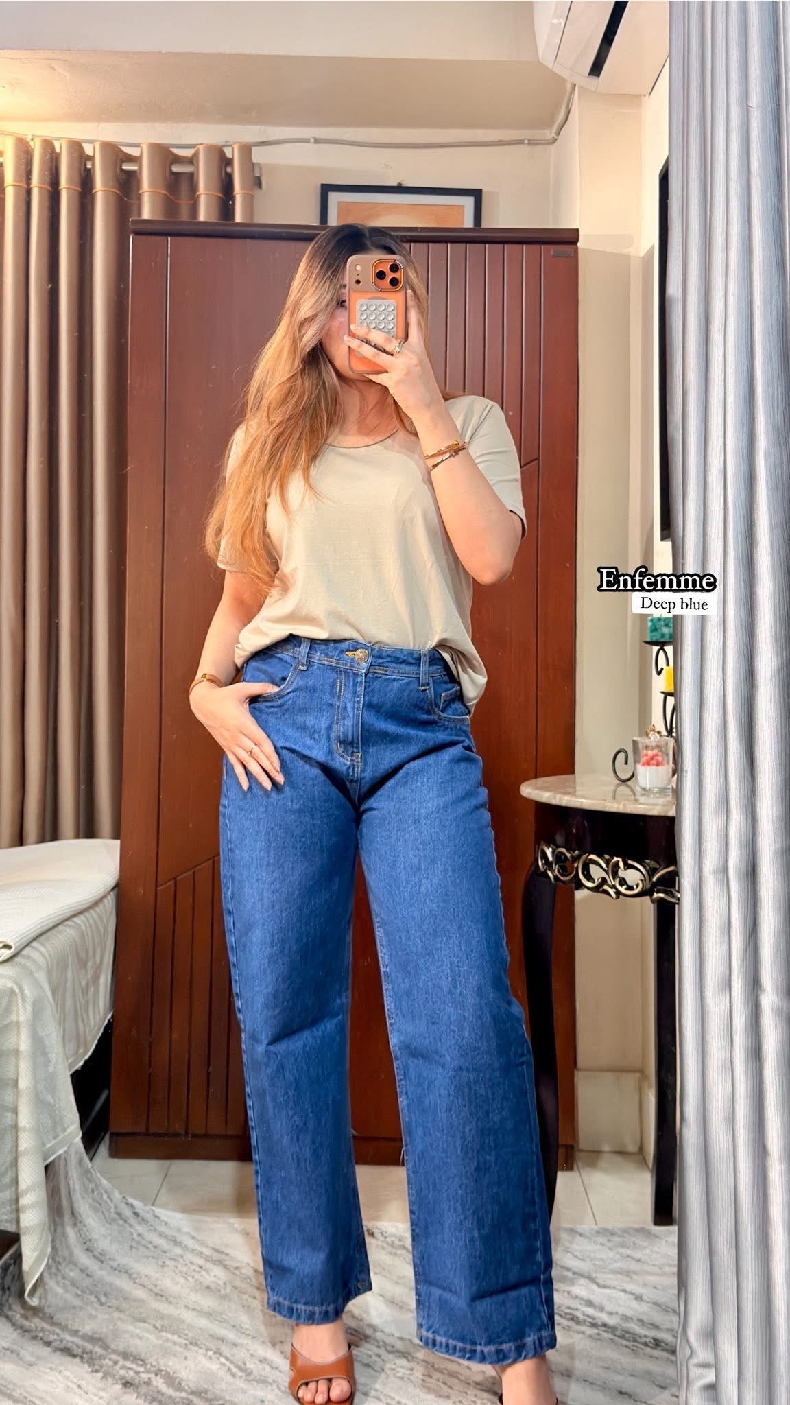 Ladies Baggy jeans pant