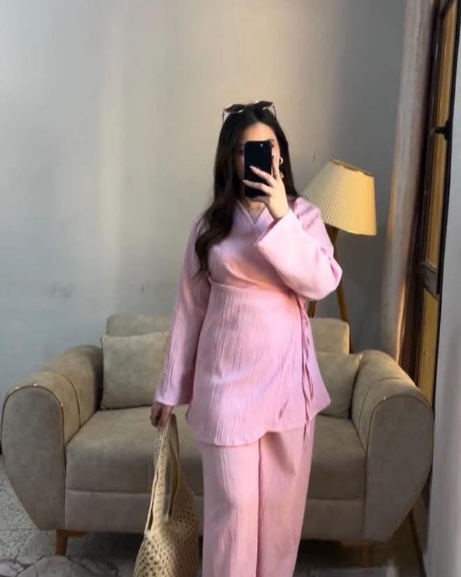 Premium Pleated Modest Co-Ord Set