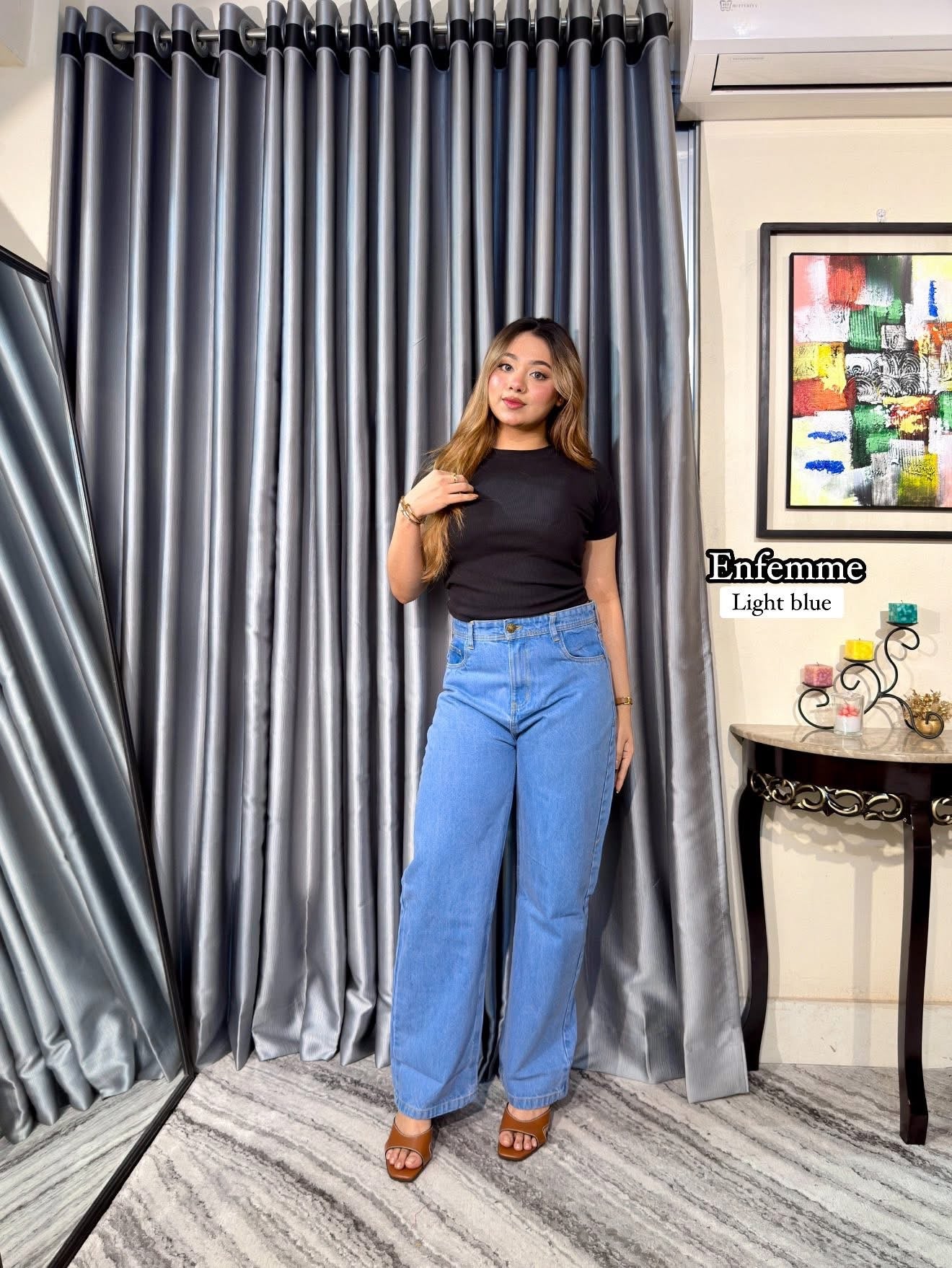 Ladies Baggy jeans pant