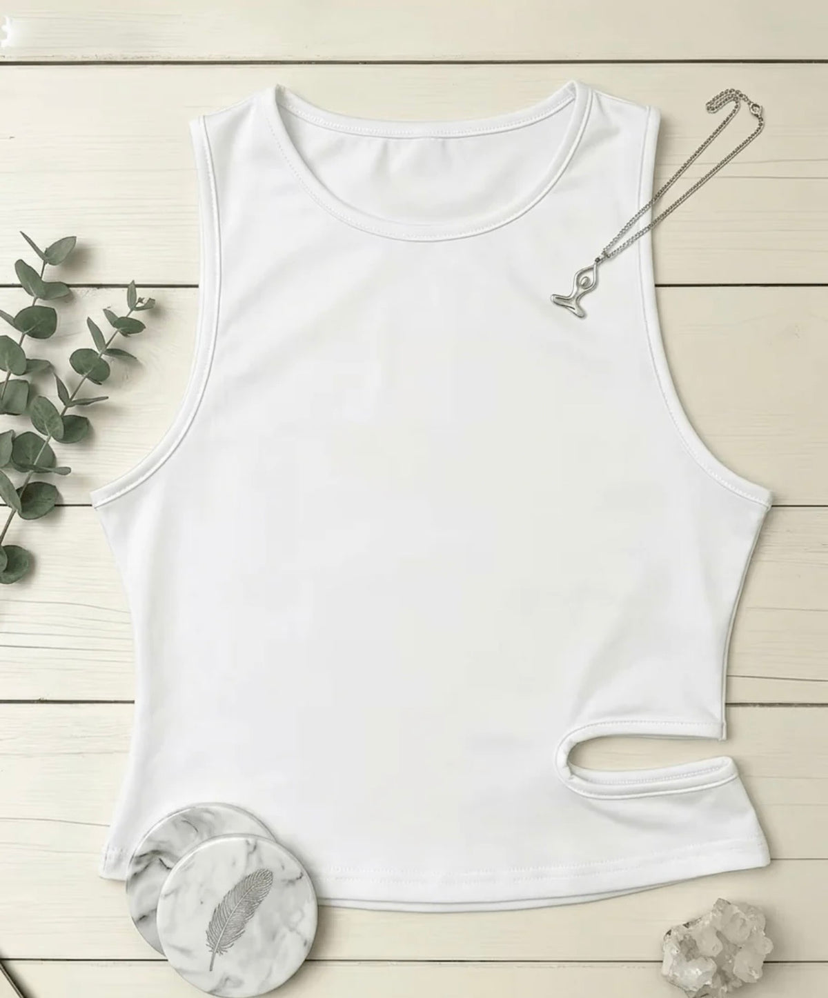 Premium Side Cut-Out Tank Tops For Women
