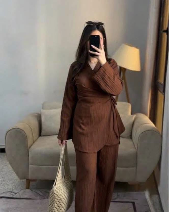 Premium Pleated Modest Co-Ord Set