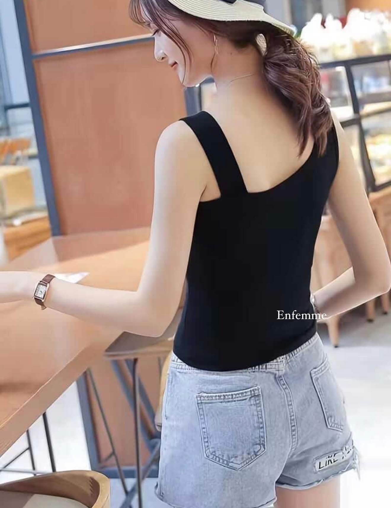 Premium one shoulder Ladies Tops