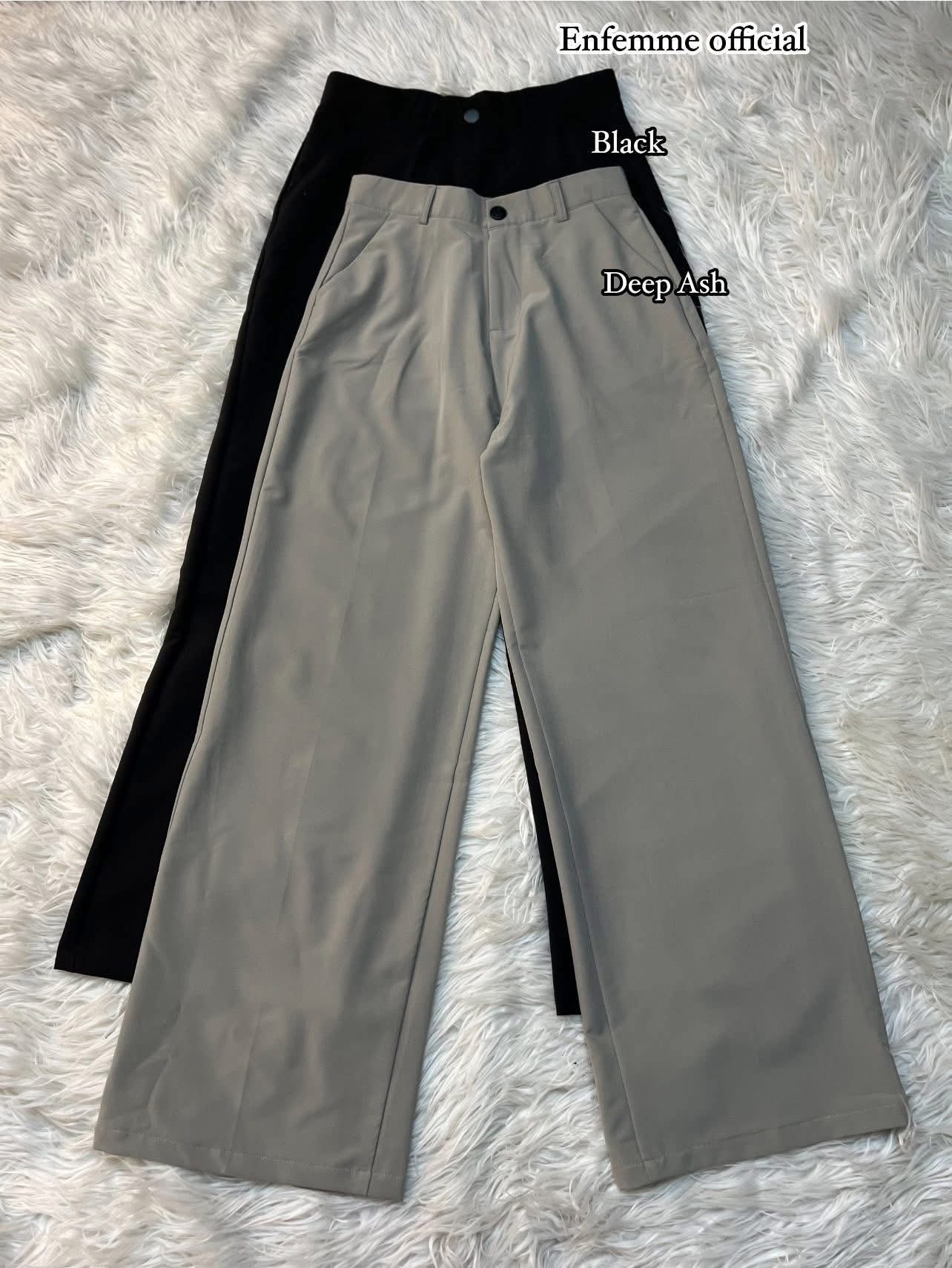 High waisted ladies Wide leg formal pant