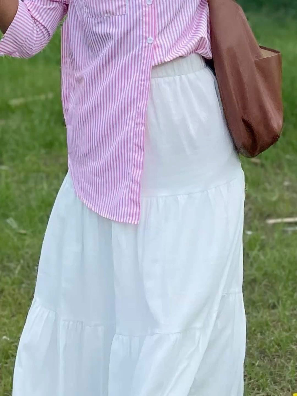Waffle Soft Cotton Skirt