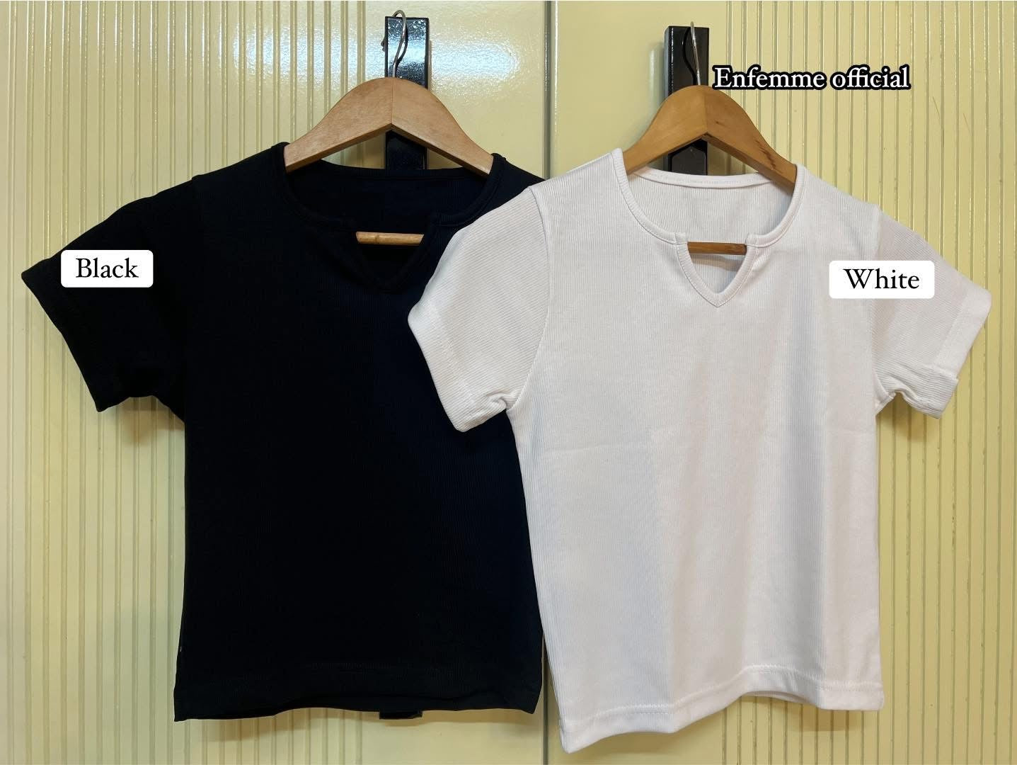 V neck crop tops