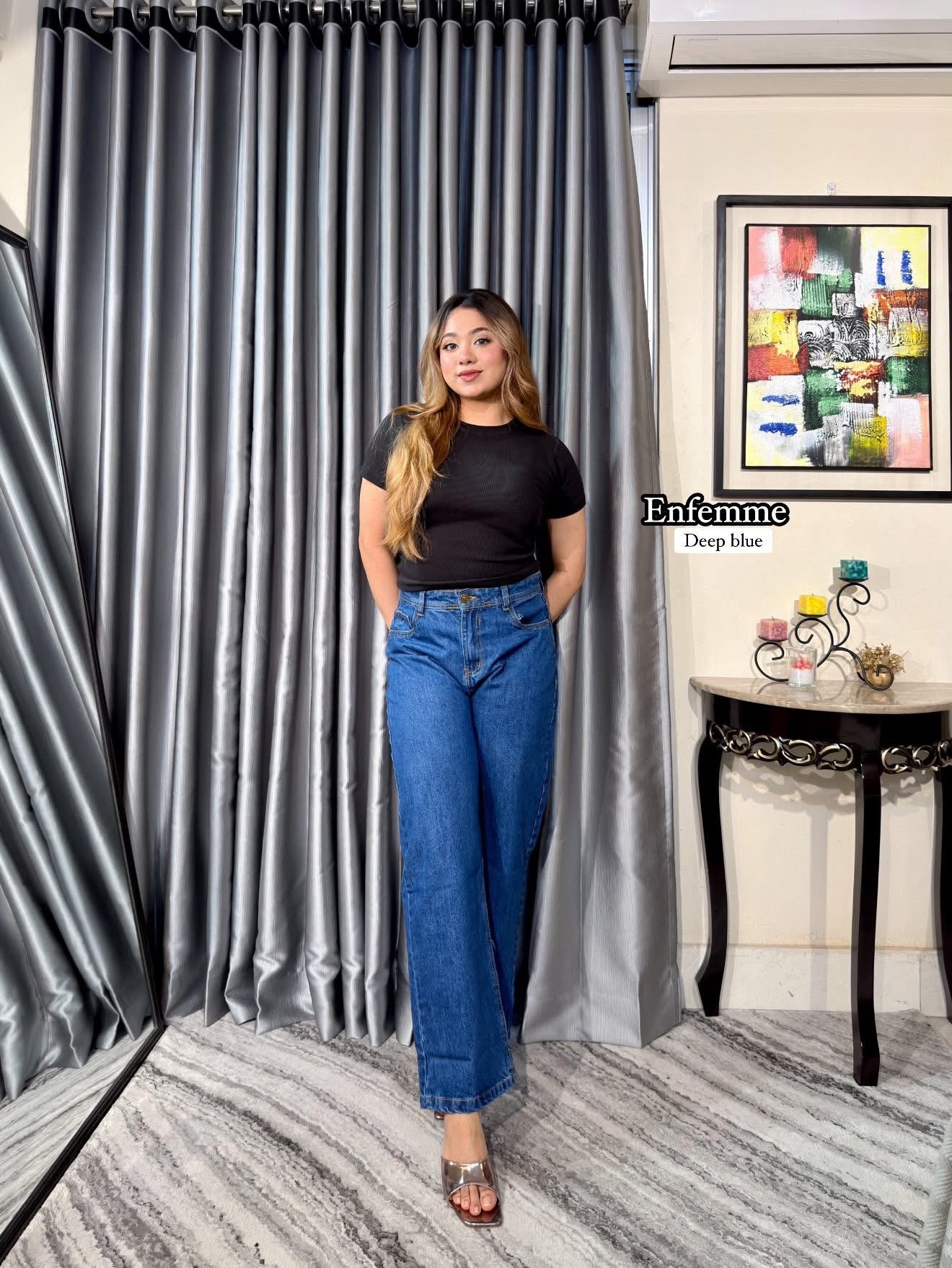 Ladies Baggy jeans pant