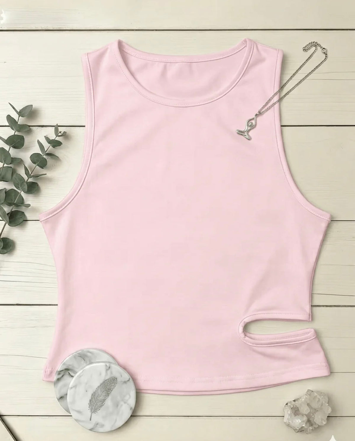 Premium Side Cut-Out Tank Tops For Women