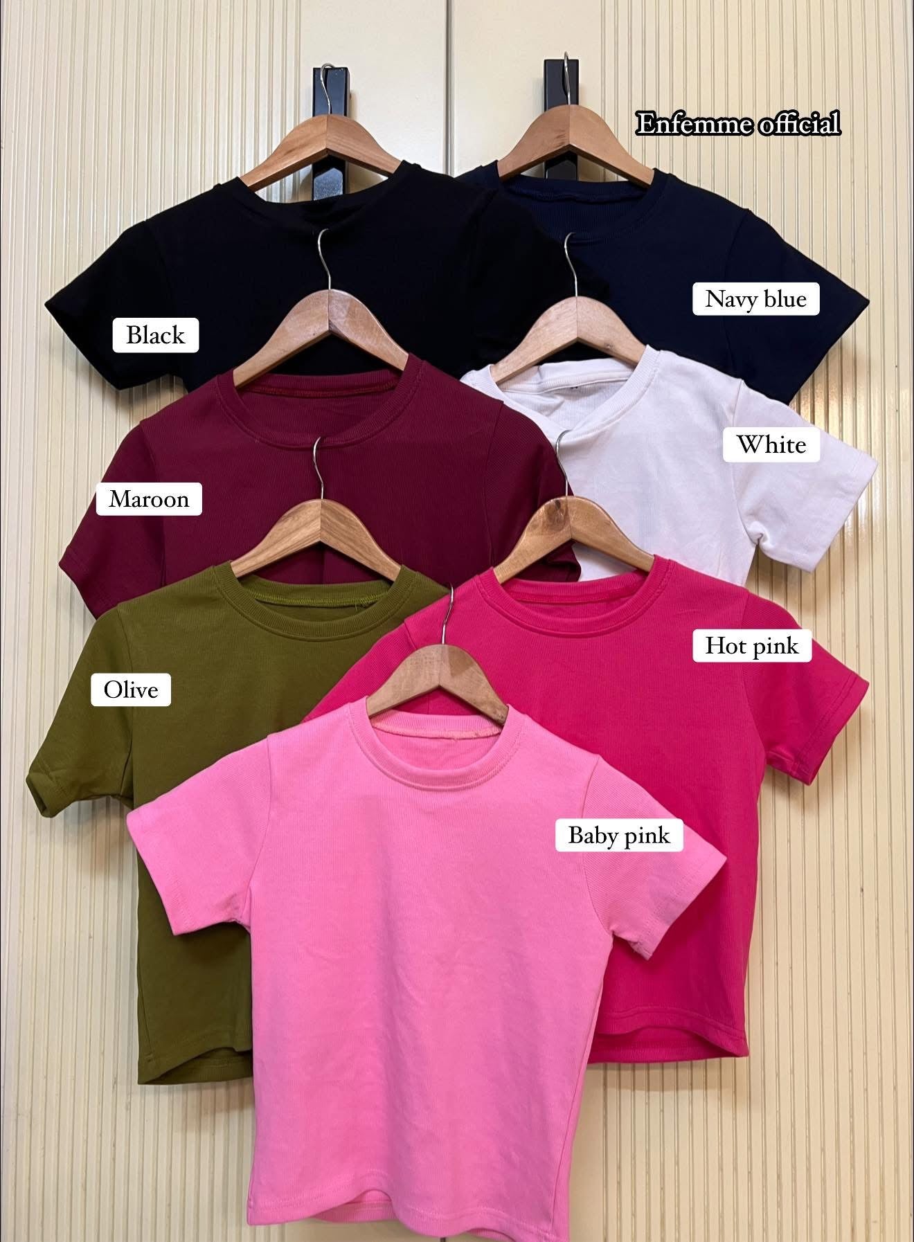Round Neck Crop Top