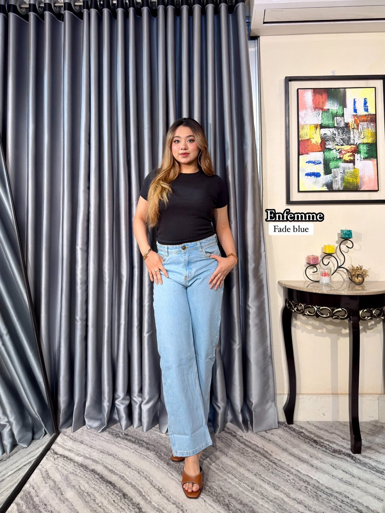 Ladies Baggy jeans pant