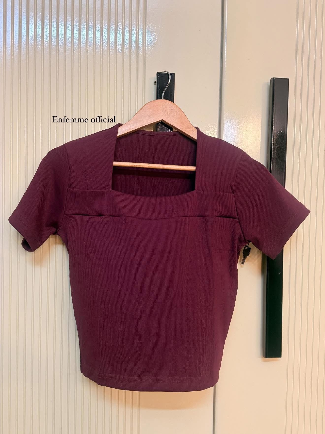 Premium Square Neck Rib Top
