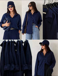 Women's Solid Cotton Shirts