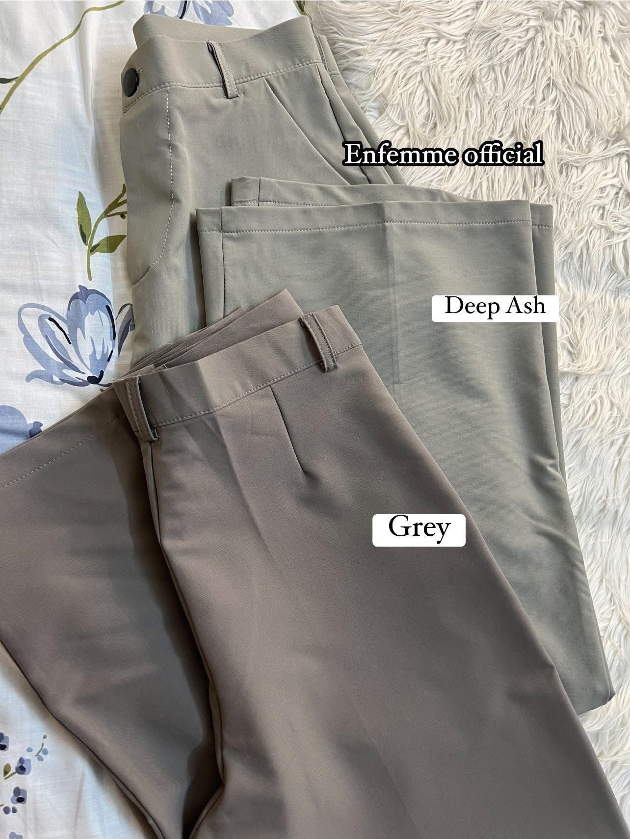 High waisted ladies Wide leg formal pant