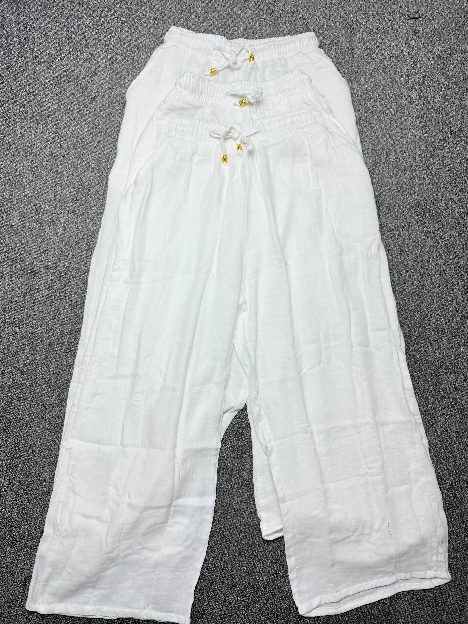 Waffle Cotton Pant