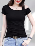 Premium One Shoulder Sleve Ladies Tops