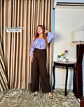 Ladies High waisted Wide Leg Formal Pant