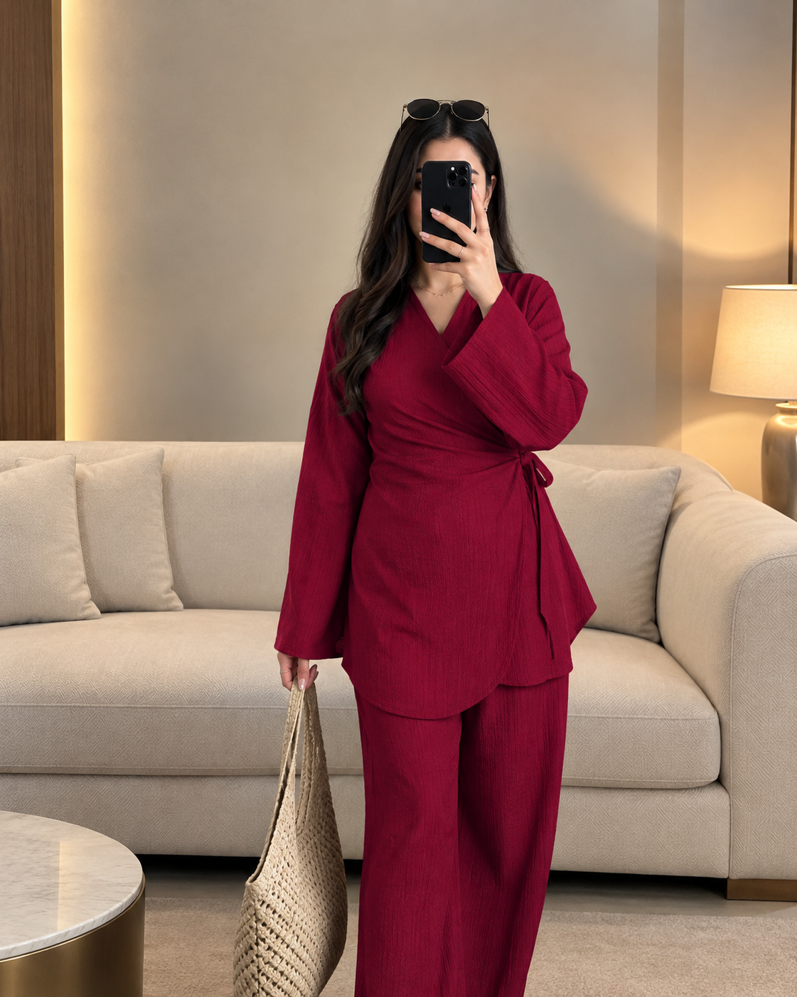 Premium Pleated Modest Co-Ord Set