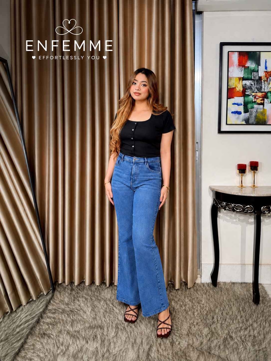 Ladies Baggy Jeans